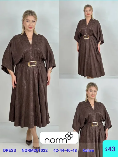 Платье NORM (Brown, модель NORM261022) оптом