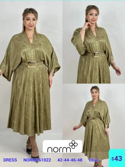Платье NORM (Olive, модель NORM261022) оптом