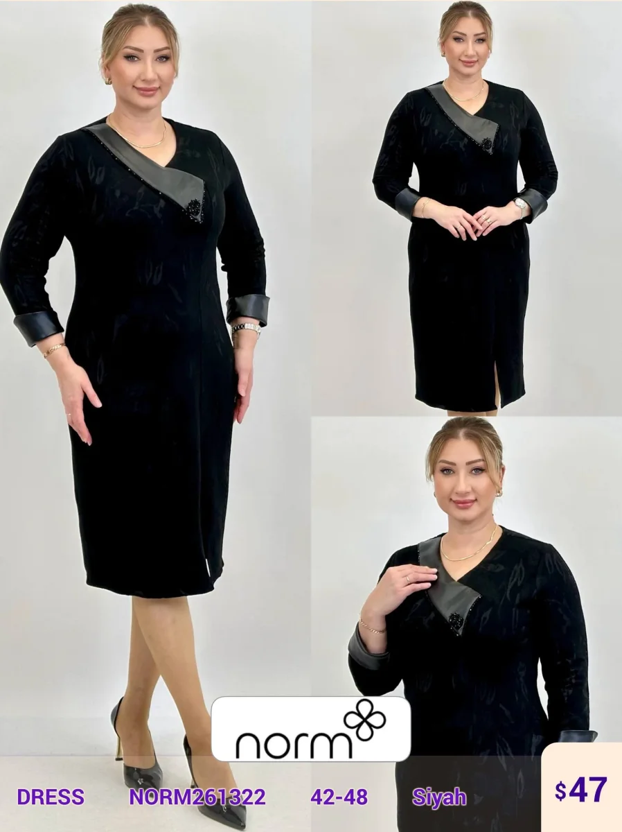 Платье NORM (Black, модель NORM261322) оптом