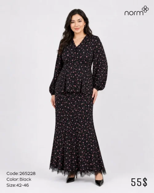 Платье NORM (Black, модель 265228) оптом