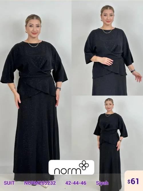 Костюмы и комплекты NORM (Black, модель NORM265232) оптом