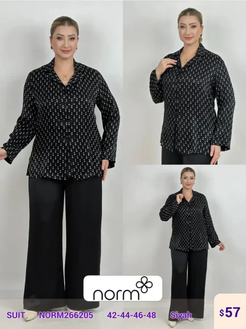 Костюмы и комплекты NORM (Black, модель NORM266205) оптом