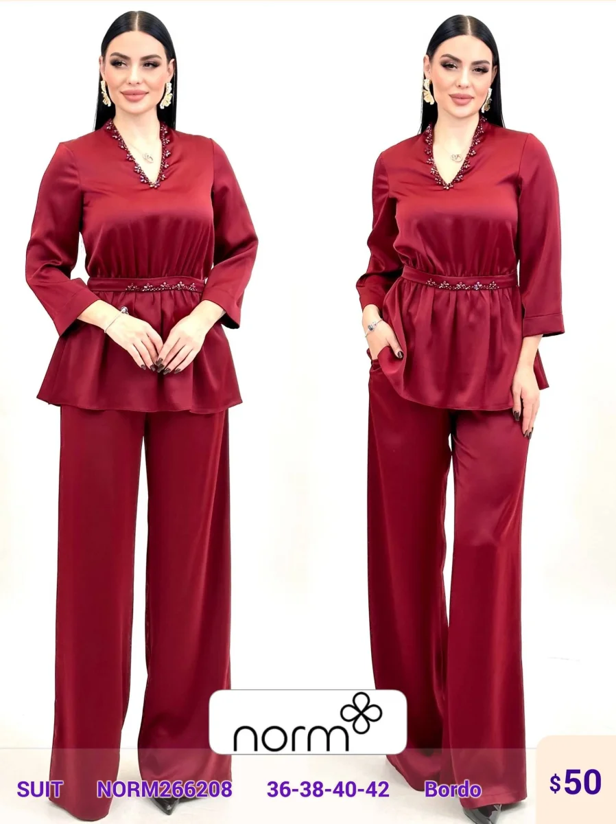 Костюмы и комплекты NORM (Burgundy, модель NORM266208) оптом