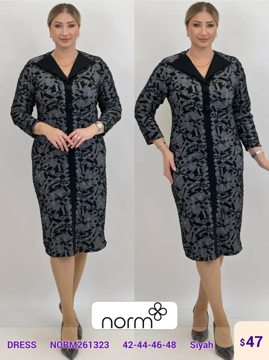 Платье NORM (Black, модель NORM261323) оптом