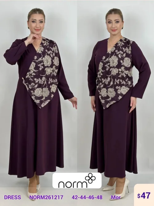 Платье NORM (Purple, модель NORM261217) оптом