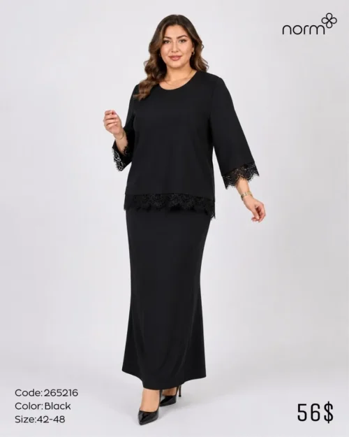 Платье NORM (Black, модель 265216) оптом