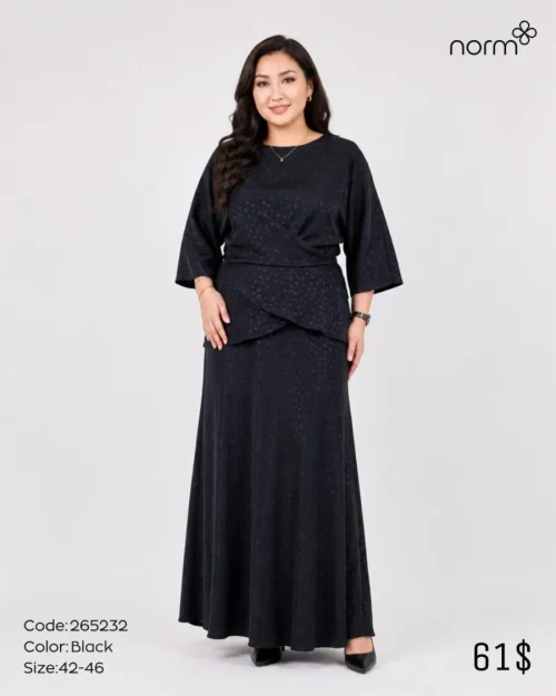 Платье NORM (Black, модель 265232) оптом