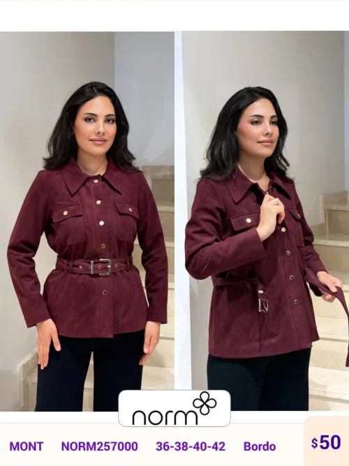 Жакет NORM (Burgundy, модель NORM257000) оптом