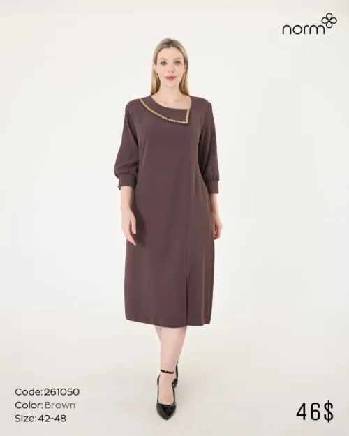 Платье NORM (Brown, модель 261050) оптом