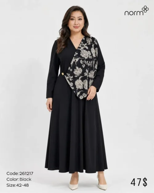 Платье NORM (Black, модель 261217) оптом