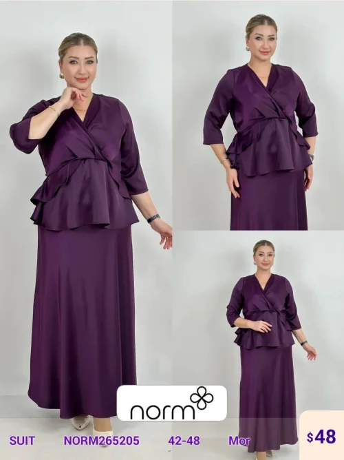 Костюмы и комплекты NORM (Purple, модель NORM265205) оптом