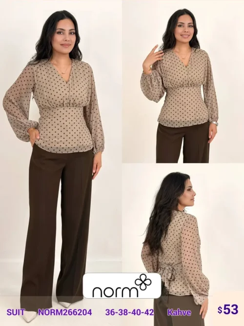 Костюмы и комплекты NORM (Brown, модель NORM266204) оптом