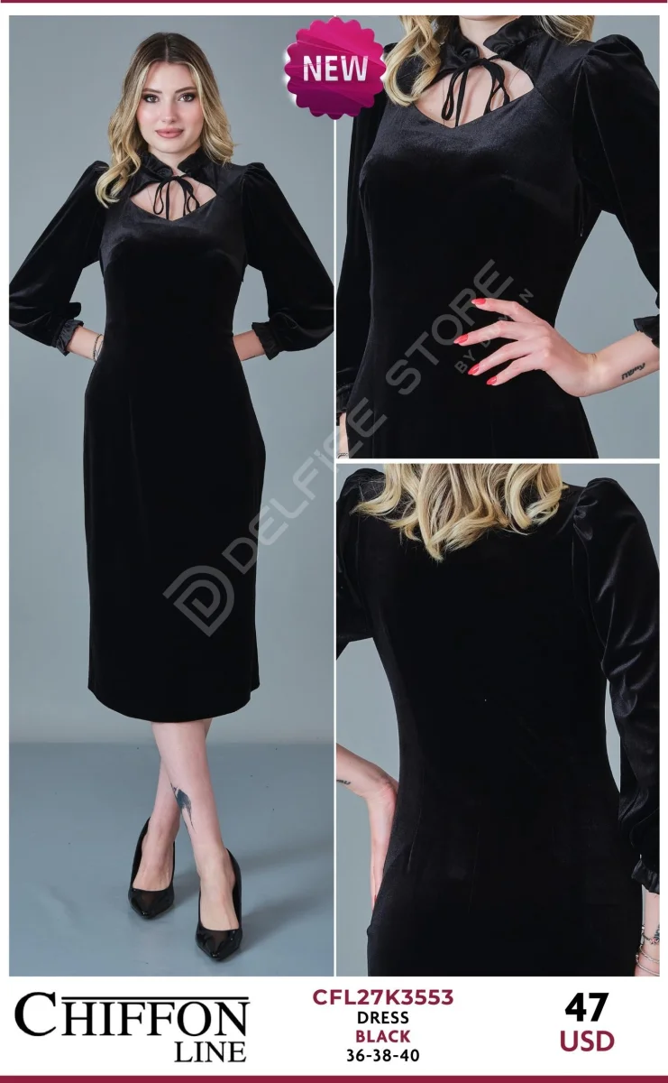 Платье NOVA NG (Black, модель CFL27K3553) оптом