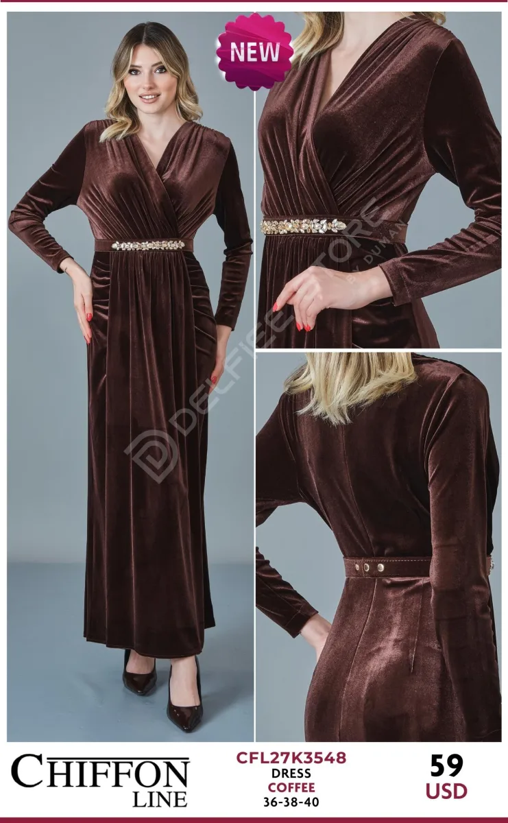 Платье NOVA NG (Brown, модель CFL27K3548) оптом