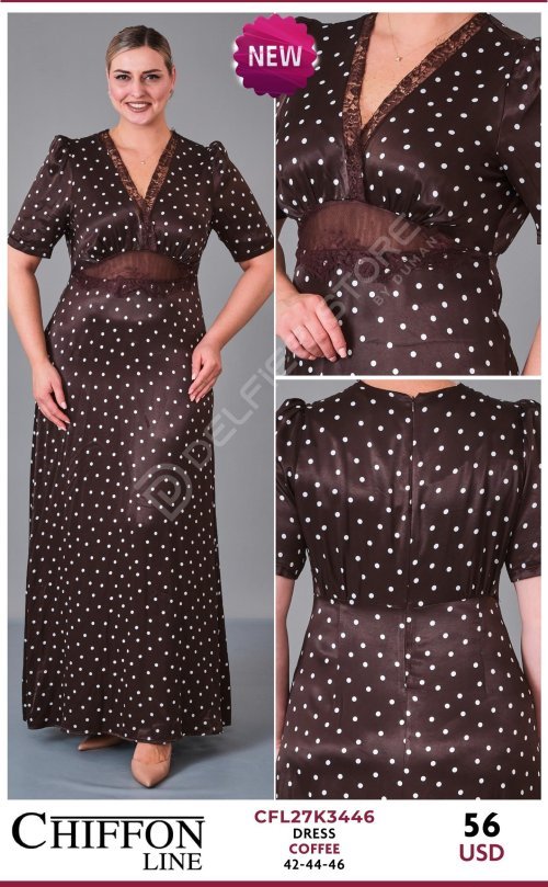 Платье NOVA NG (Brown, модель CFL27K3446) оптом