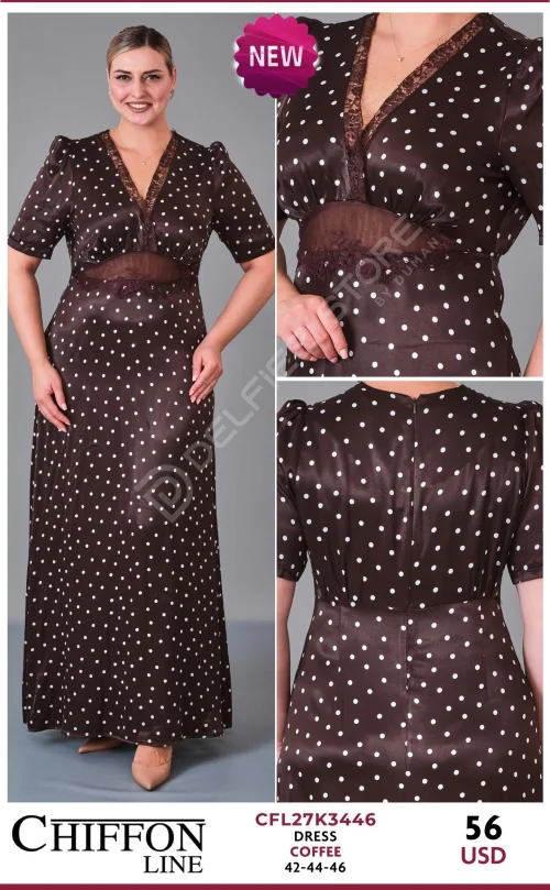 Платье NOVA NG (Brown, модель CFL27K3446) оптом
