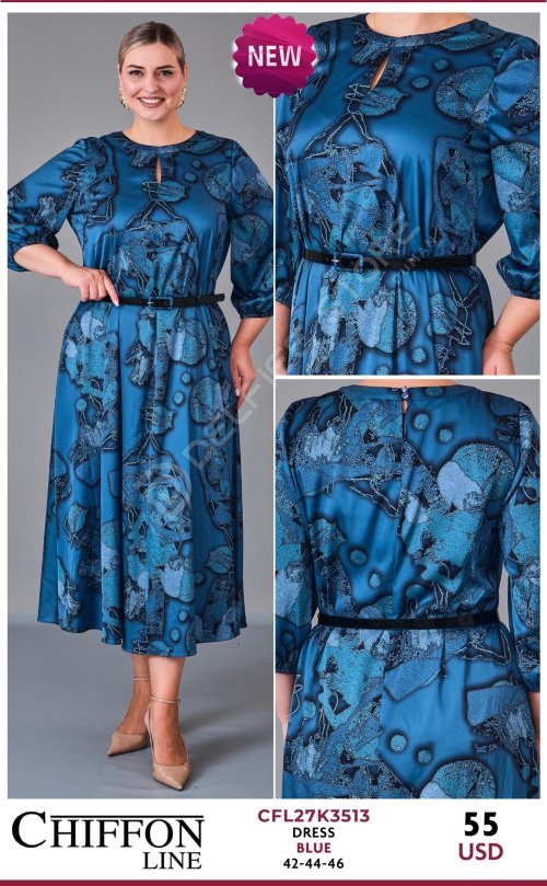 Платье NOVA NG (Blue, модель CFL27K3513) оптом
