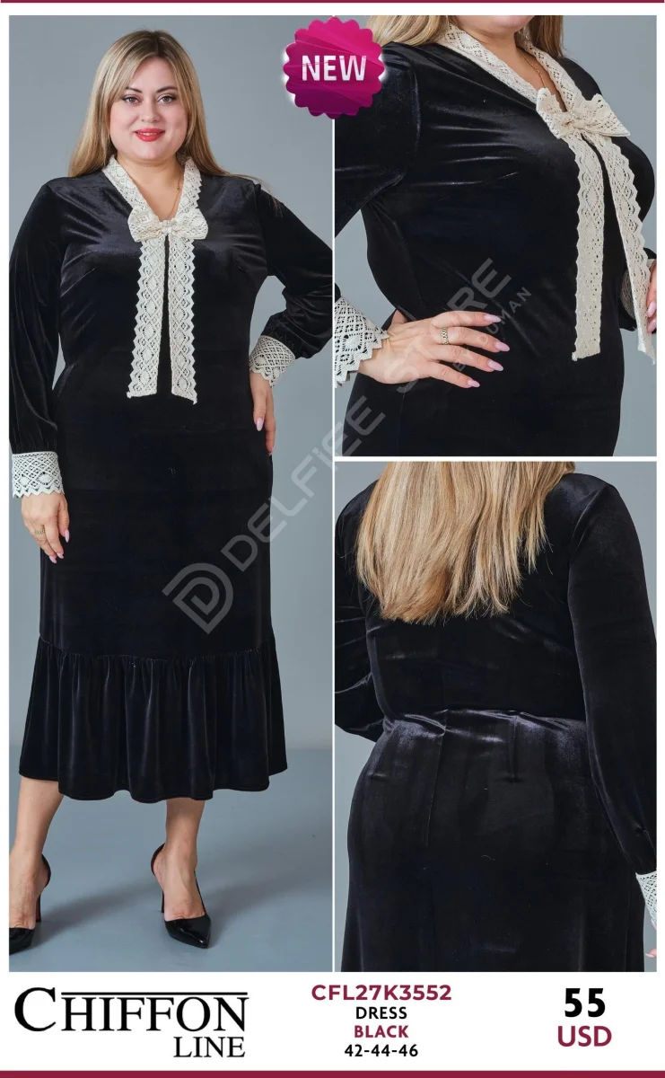 Платье NOVA NG (Black, модель CFL27K3552) оптом