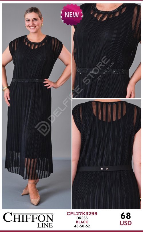 Платье NOVA NG (Black, модель CFL27K3299) оптом