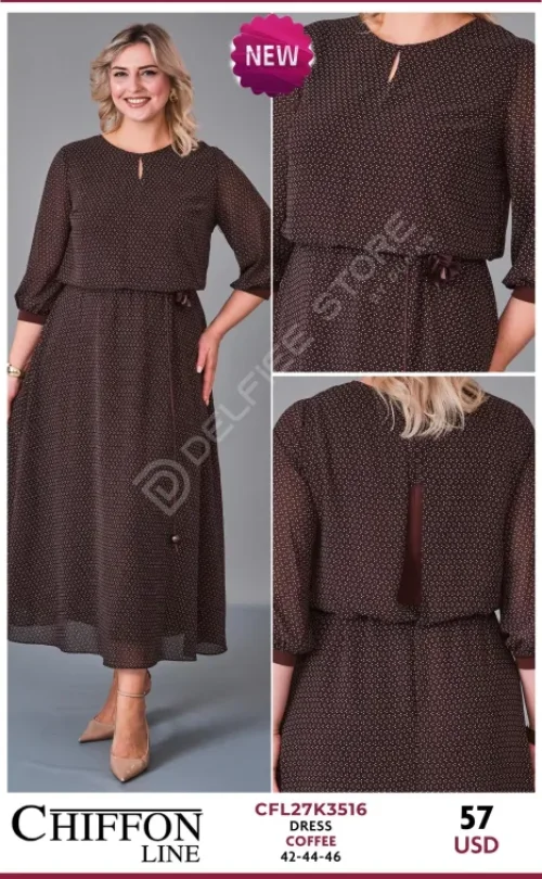 Платье NOVA NG (Brown, модель CFL27K3516) оптом