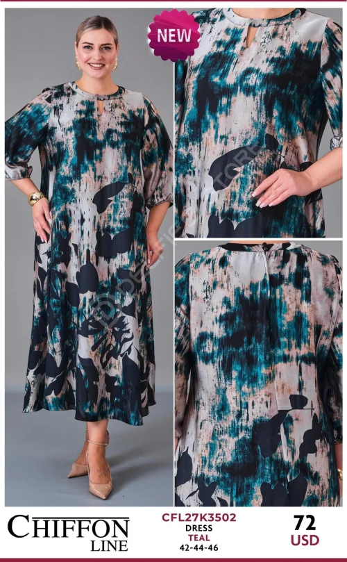 Платье NOVA NG (Turquoise, модель CFL27K3502) оптом
