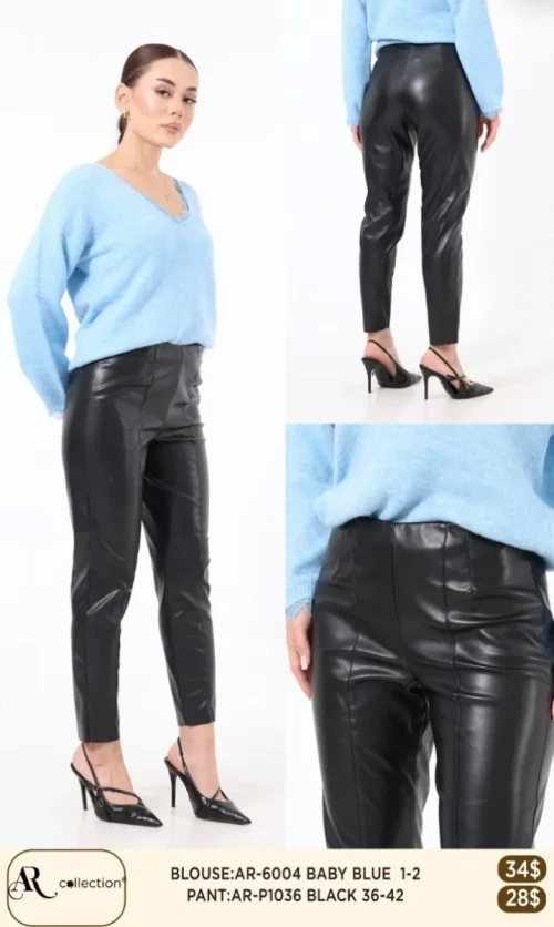 Блузка Nuova Stella (Blue, модель 6004) оптом