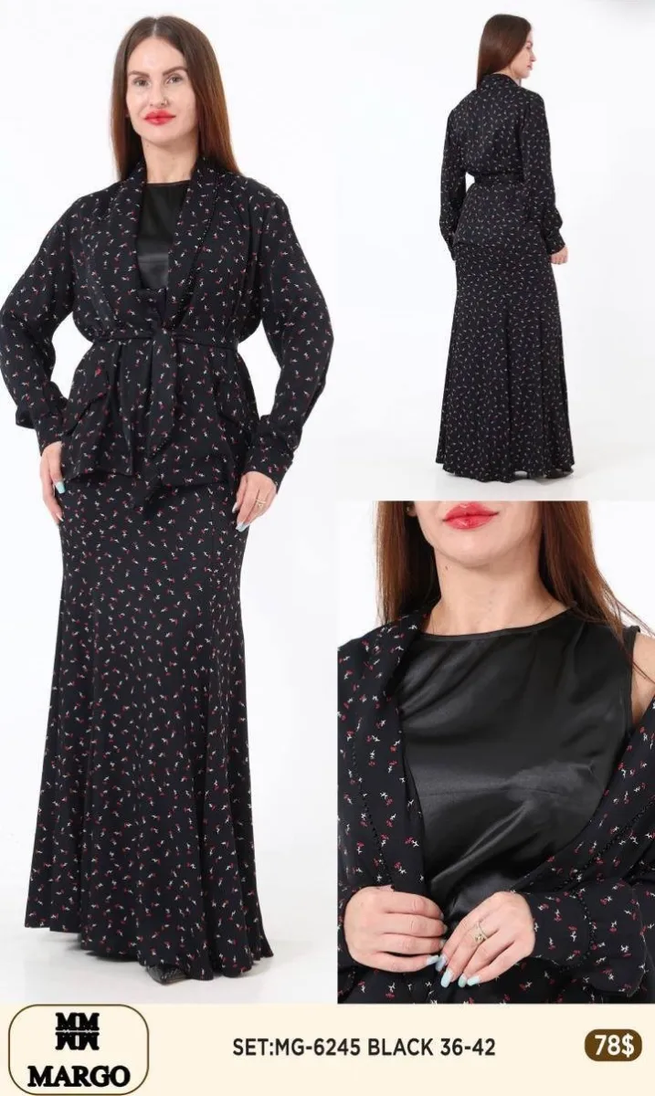 Костюмы и комплекты Nuova Stella (Black, модель 6245) оптом