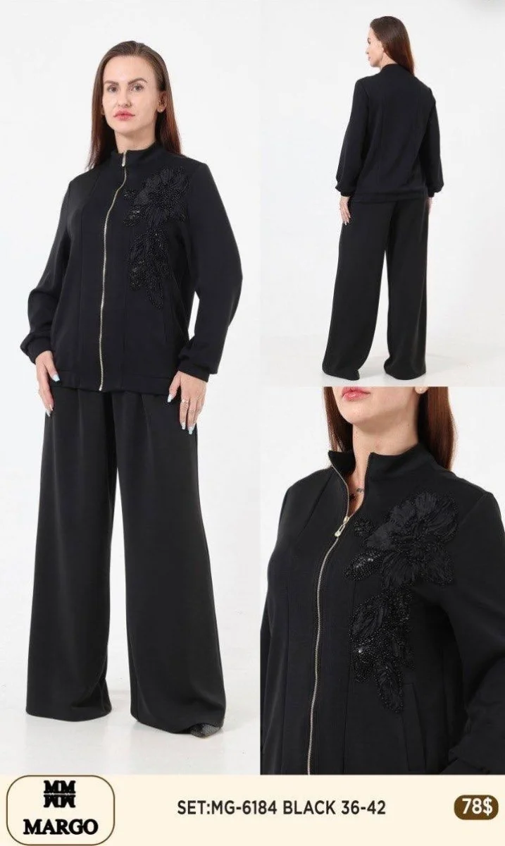 Костюмы и комплекты Nuova Stella (Black, модель 6184) оптом