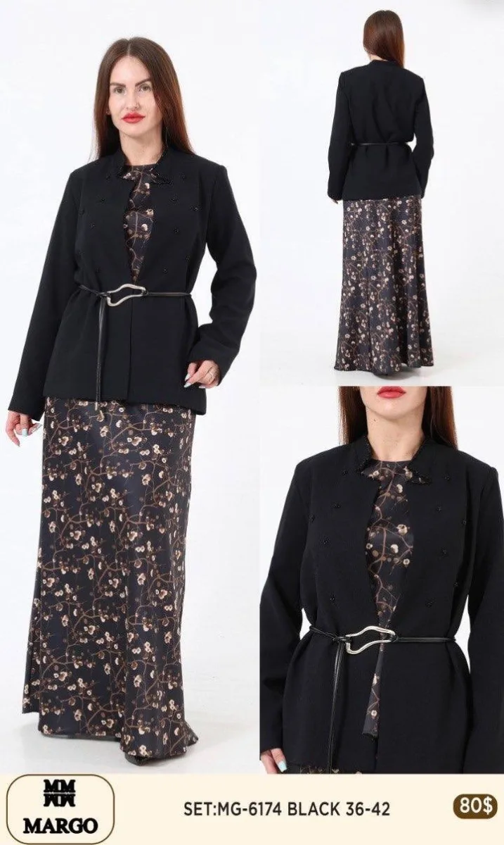 Костюмы и комплекты Nuova Stella (Black, модель 6174) оптом