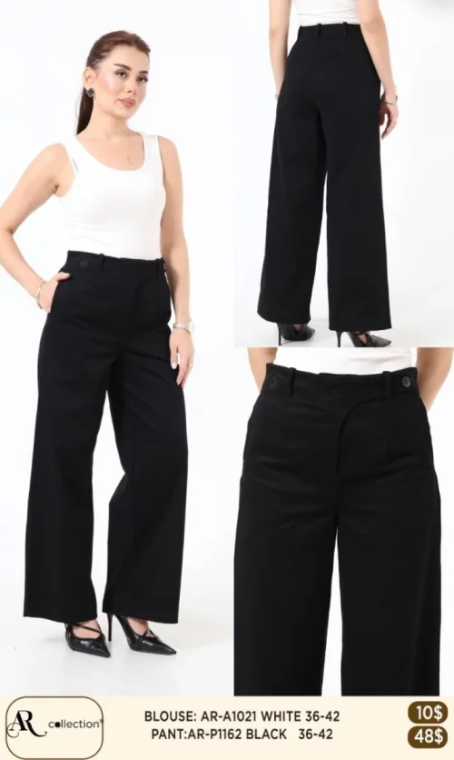 Брюки Nuova Stella (Black, модель AR-P1162) оптом