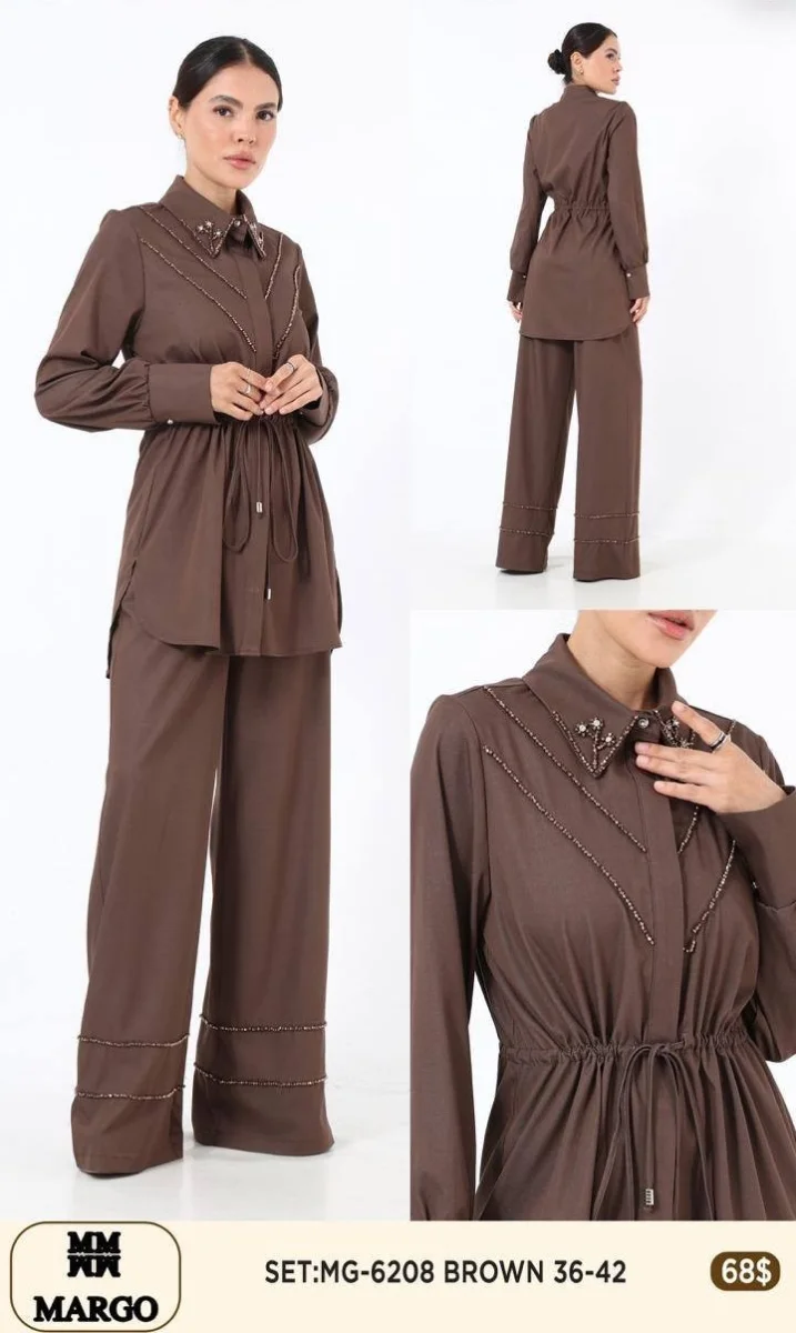 Костюмы и комплекты Nuova Stella (Brown, модель 6208) оптом