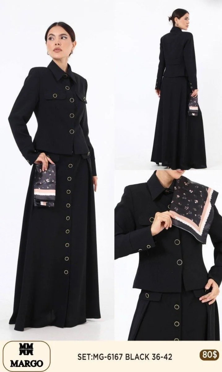 Костюмы и комплекты Nuova Stella (Black, модель 6167) оптом