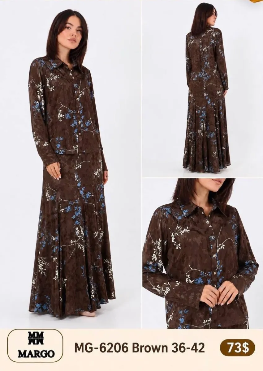 Платье Nuova Stella (Brown, модель 6206) оптом