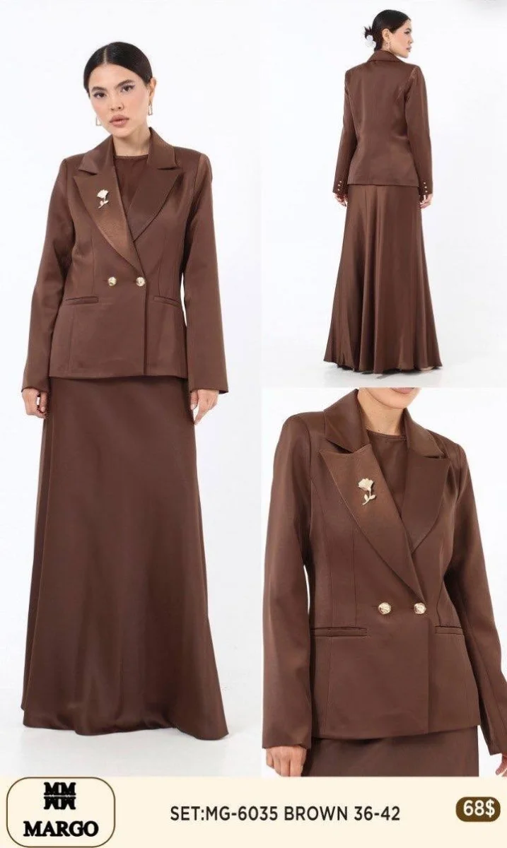 Костюмы и комплекты Nuova Stella (Brown, модель 6035) оптом