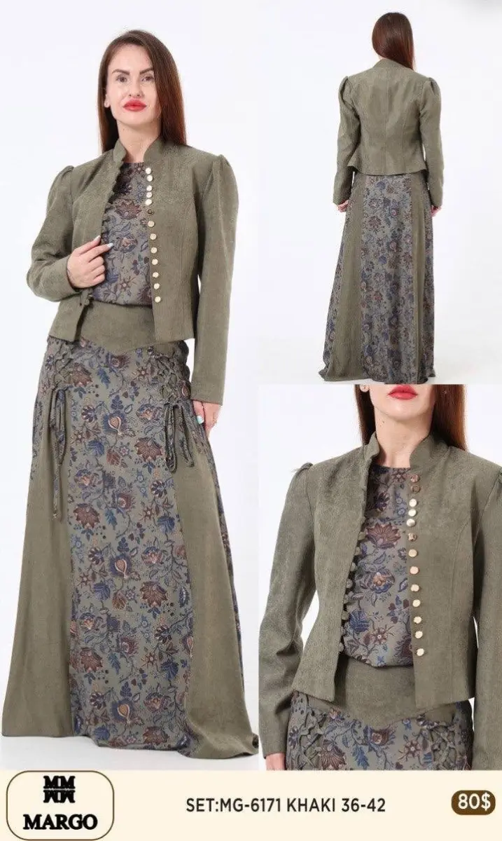 Костюмы и комплекты Nuova Stella (Olive, модель 6171) оптом