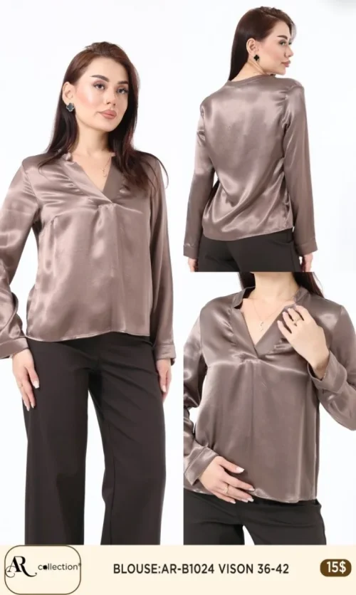 Блузка Nuova Stella (Beige, модель AR-B1024) оптом