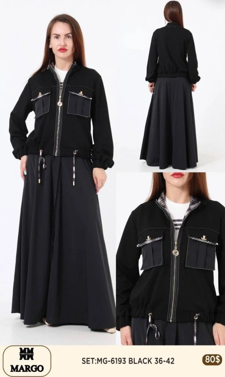 Костюмы и комплекты Nuova Stella (Black, модель 6193) оптом