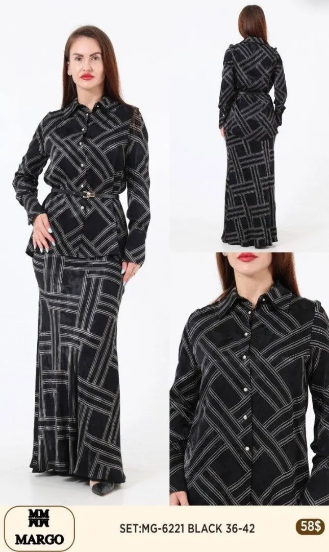 Костюмы и комплекты Nuova Stella (Black, модель 6221) оптом