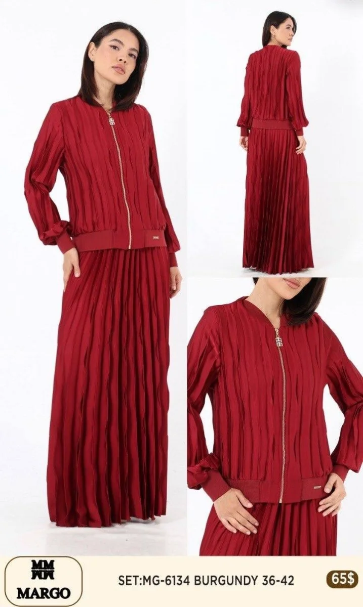 Костюмы и комплекты Nuova Stella (Burgundy, модель 6134) оптом