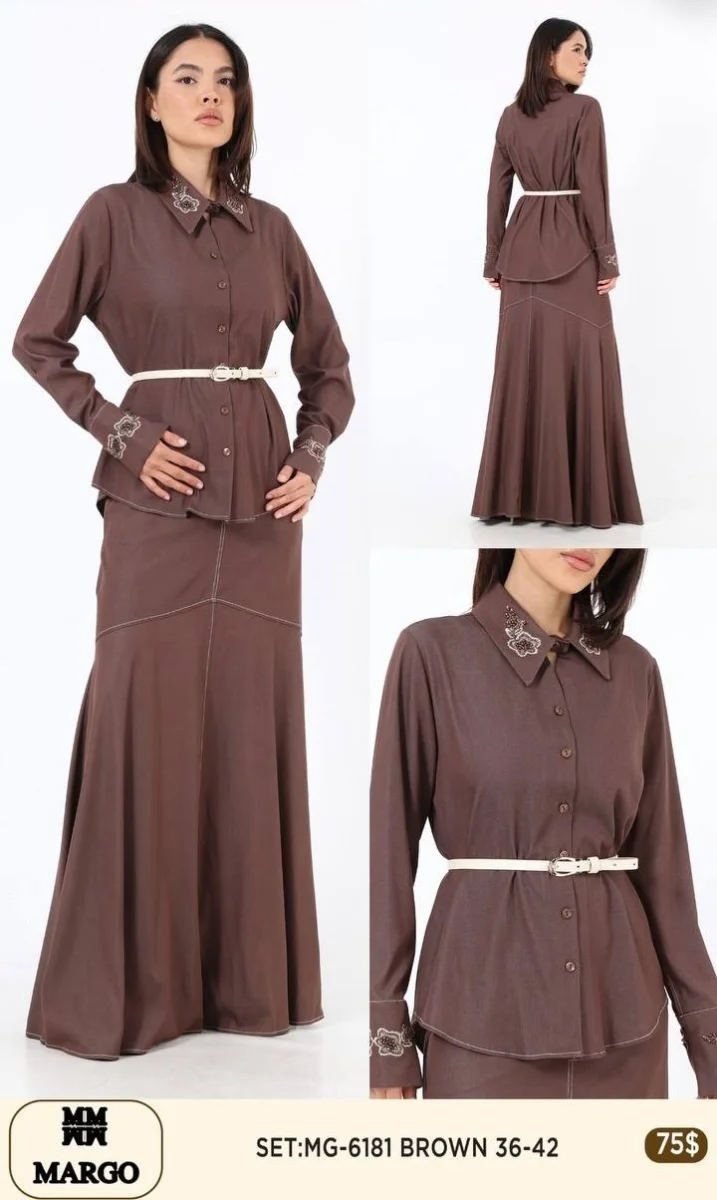 Костюмы и комплекты Nuova Stella (Brown, модель 6181) оптом
