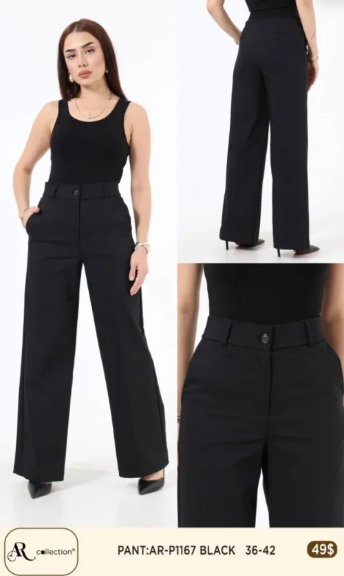 Брюки Nuova Stella (Black, модель AR-P1167) оптом