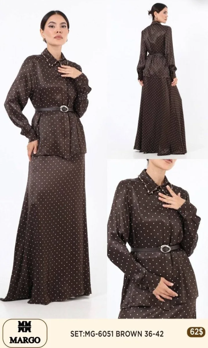 Костюмы и комплекты Nuova Stella (Brown, модель 6051) оптом