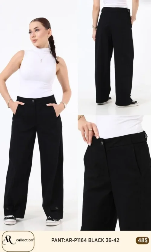 Брюки Nuova Stella (Black, модель AR-P1164) оптом