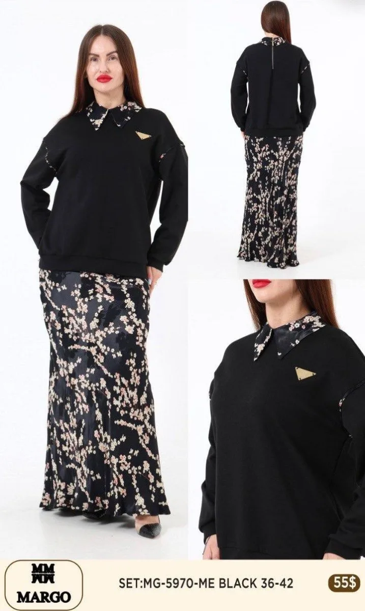 Костюмы и комплекты Nuova Stella (Black, модель 5970) оптом