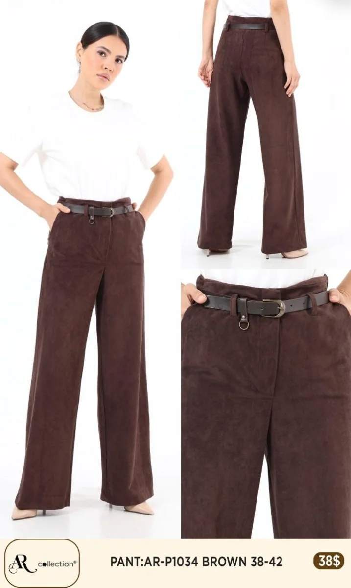 Брюки Nuova Stella (Brown, модель AR-P1034) оптом