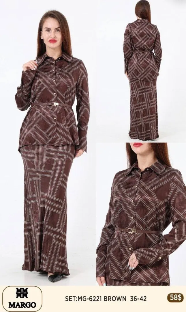 Костюмы и комплекты Nuova Stella (Brown, модель 6221) оптом