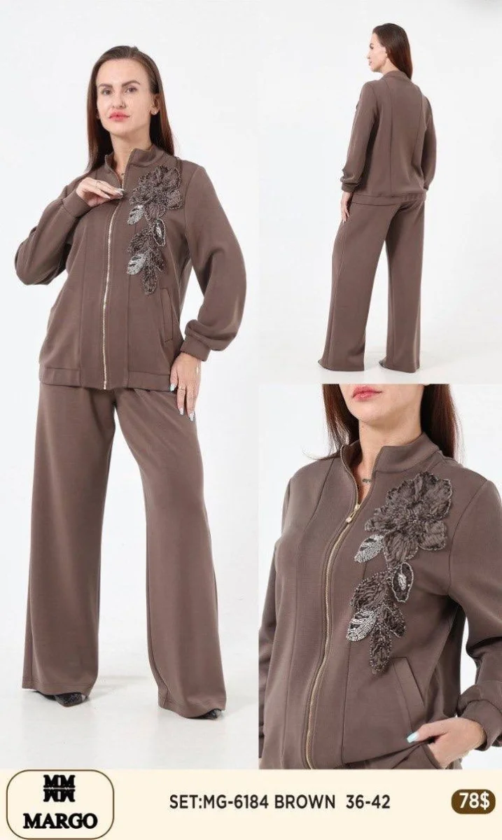 Костюмы и комплекты Nuova Stella (Brown, модель 6184) оптом