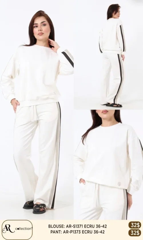 Брюки Nuova Stella (Cream, модель AR-P1373) оптом