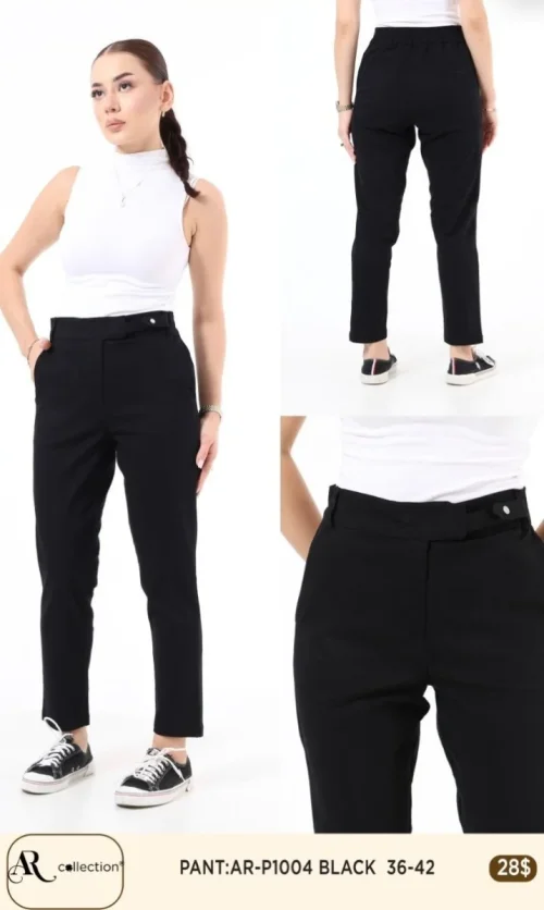 Брюки Nuova Stella (Black, модель AR-P1004) оптом