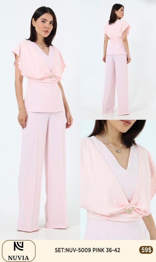 Костюмы и комплекты NUVIA (Pink, модель NUV-5009) оптом